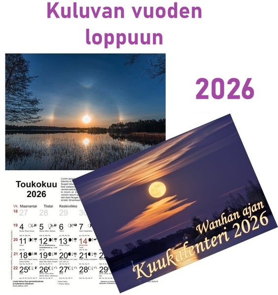 Wanhan ajan Kuukalenteri 2026